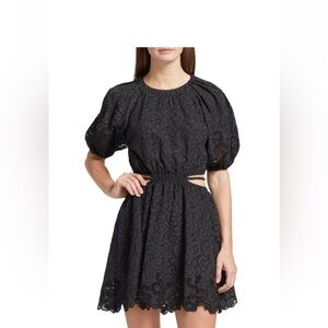 Jonathan Simkhai Black Mini dress